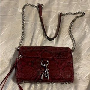Rebecca minkoff crossbody snakeskin
